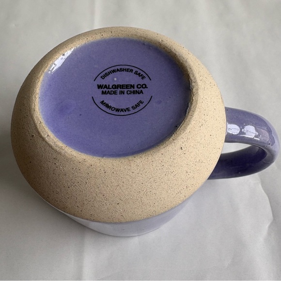 Purple Lavender ceramic heart mug 16 ounces - Valentine ready! - Picture 9 of 12